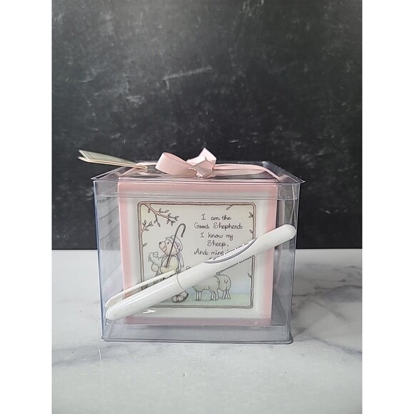 1998 " Christening Block To Grow On" Piggy Bank - Picture 1 of 10